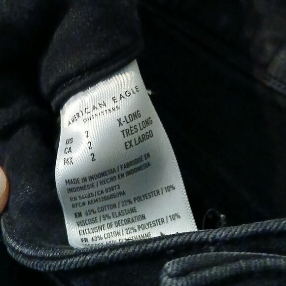 American Eagle Dream Skinny - Size 2 Extra Long - Picture 3 of 4